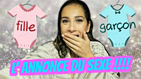 LA GRANDE ANNONCE !!! FILLE OU GARCON ?!! - YouTube