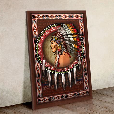 Native American Canvas Prints Native American Canvas Decor