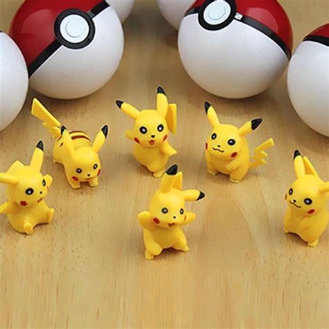 Pokeball Pokemon Pikachu Realistic On And Off Etsy