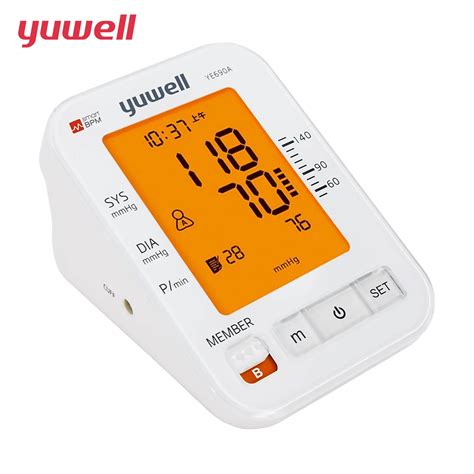 Yuwell Arm Blood Pressure Monitor Lcd Digital Sphygmomanometer Home