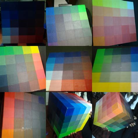 Bitácora De Color Cubo De Los Colores