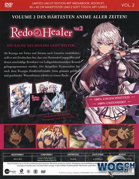 Redo Of Healer Vol 2 Limited Edition Anime Dvd World Of Games
