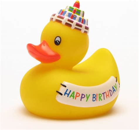 Rubber Duck Happy Birthday Uk Toys And Games