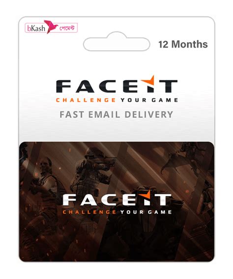Faceit 12 Months Subscription Gaming Fortress Bangladesh