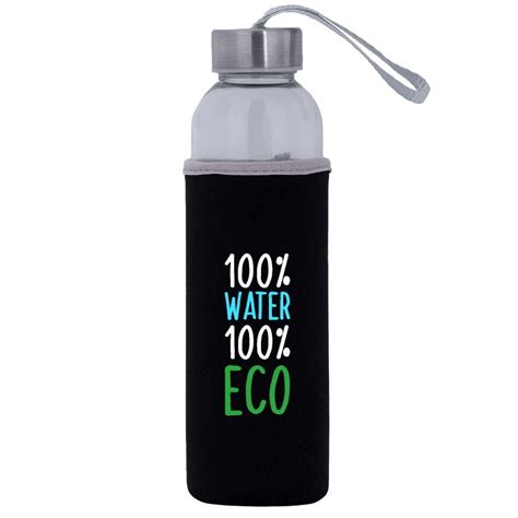 Bidon Szklany Czarny 13 100 Water 100 Eco Rezon Sklep Empikcom