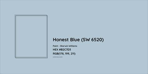 Sherwin Williams Honest Blue Sw 6520 Paint Color Codes Similar