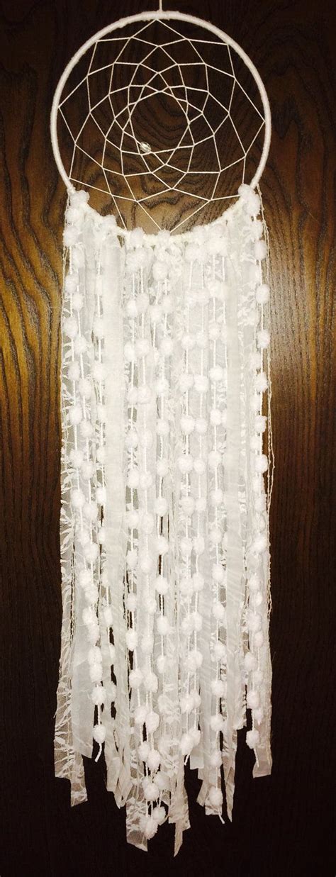 White Out Dream Catcher Romantic White Lace By 54uniqueboutique