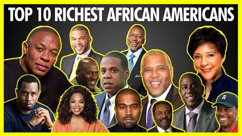 Top 10 Richest African Americans Richest Black People Onyx Phonix