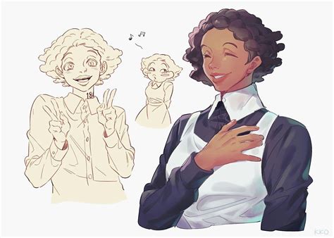 Sister Krone The Promised Neverland El País De Nunca Jamás Dibujos