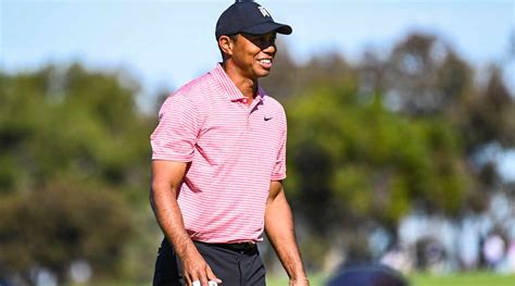 Buy Tiger Woods Collarless Golf Shirt In Stock