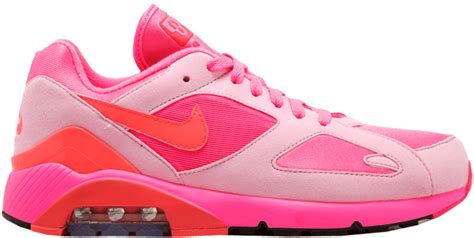 Comme Des Garcons X Nike Air Max 180 Pink Stockx News