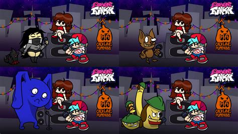 Friday night funkin' is a music and rhythm game in which you will have to participate in battles against your girlfriend's father who is a seasoned musician. Friday Night Funkin' X Cackling Pumpkins by ...
