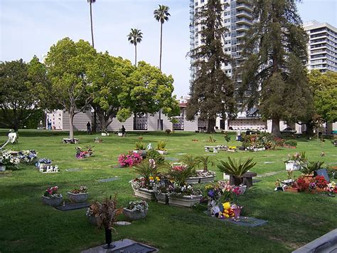 Westwood Village Memorial Park Cemetery In Westwood Los Angeles