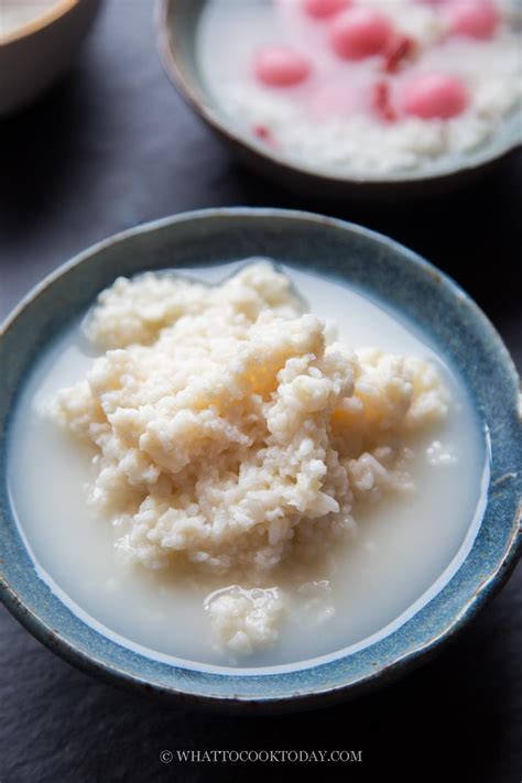 How To Make Jiu Nianglao Zao Chinese Sweet Fermented Rice