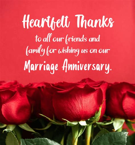 50 Thank You Messages For Anniversary Wishes Images Greetings
