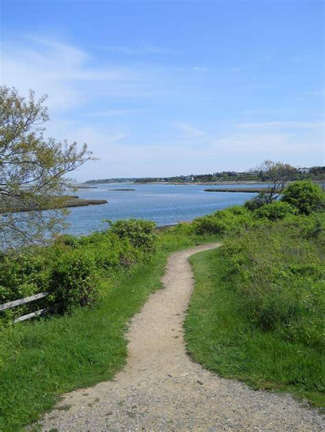 View From Trail At Fort Hill Area Cape Cod National Seashore