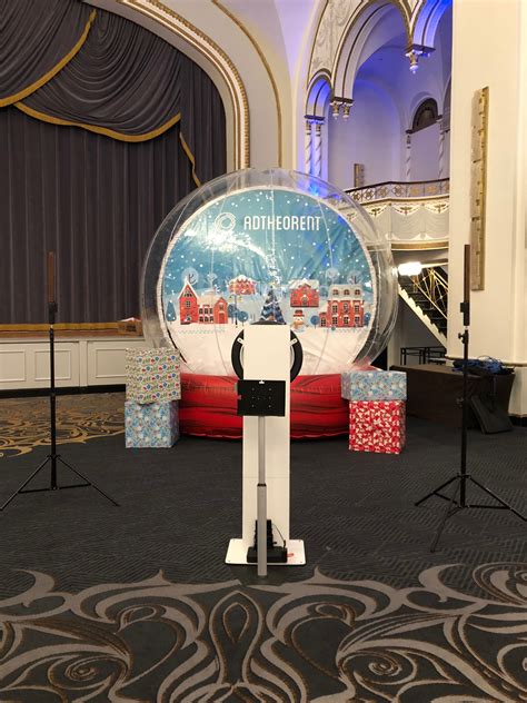 Life Size Inflatable Snow Globe — Fun 4 Events