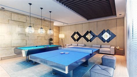 Indoor Games Area Luxury Apartments Dream House Interior Modern