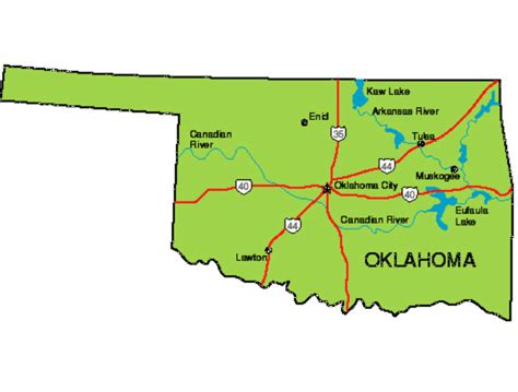Oklahoma Facts - Symbols, Famous People, Tourist Attractions