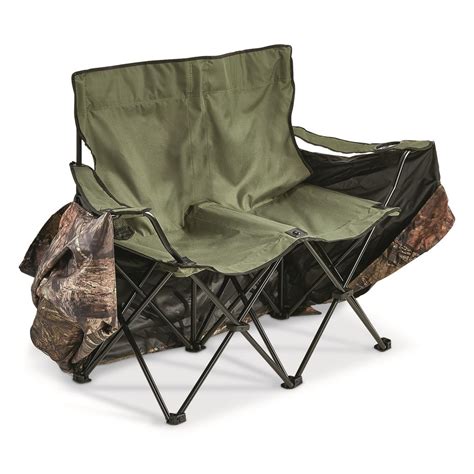 Ameristep Deluxe 2 Person Tent Chair Blind 717784 Ground Blinds At