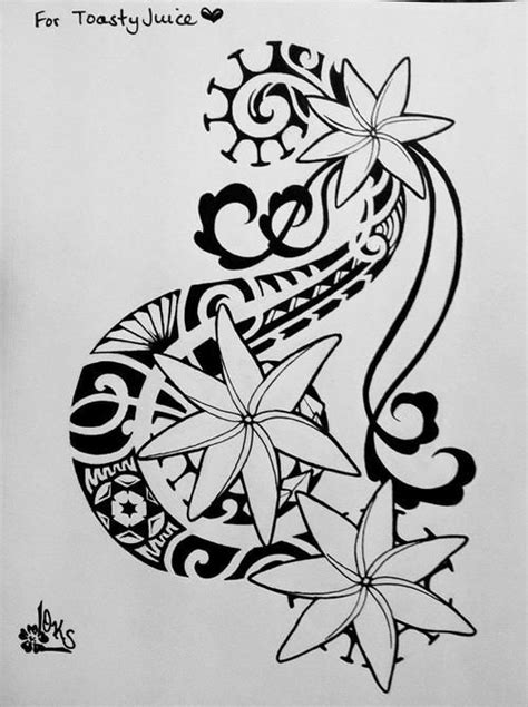 Tattoos By Butler Hilo Hawaii Tiare Flower Tahitian Hawaiian Samoan