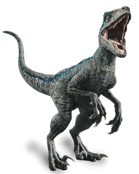 Jurassic World Dinosaur Velociraptor Blue