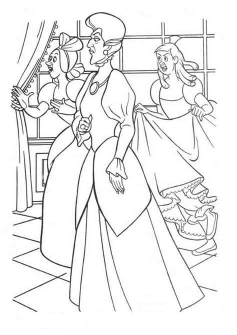 Sisters hugging each other in the kitchen. Cinderella's Step-Mother with Step-Sisters | Cinderella ...