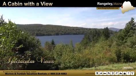 Living area with woodstove and monitor heater. Vacation Rental in Rangeley, Maine - Cabin With A View ...