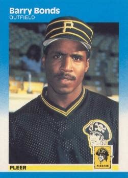 Check spelling or type a new query. 1987 Topps Barry Bonds Baseball Rookie Card