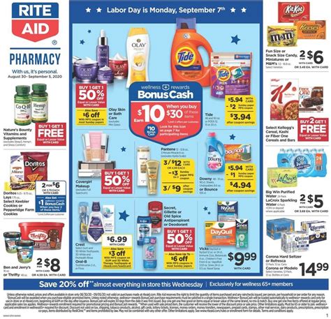 Rite Aid Weekly Ad 0830 09052020 Online Coupons Codes Online