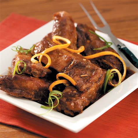 Remove pork from the oven and turn the oven to broil. 5-Ingredient Chinese Pork Ribs Recipe | Taste of Home