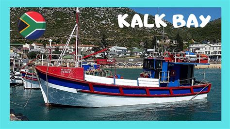 Cape Town Fishing Boats Unload Fresh Fish ⛵🐟 At Kalk Bay South Africa
