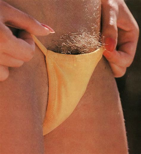 Hairy Thong Bikini