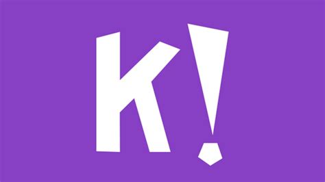 This logo image consists only of simple geometric shapes or text. Kahoot! logo | Kahoot!