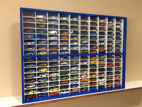 Display Case Cabinet For 1 64 Diecast Scale Cars Hot Wheels Etsy