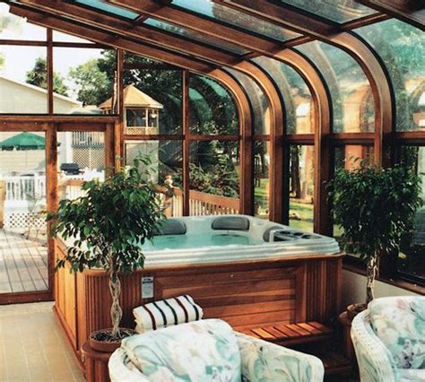 Sunroom Hot Tub Spa Room Ideas Sunquest Inc Of