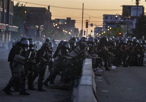 Use Of Force Criticized In Nationwide Protests About Police Brutality