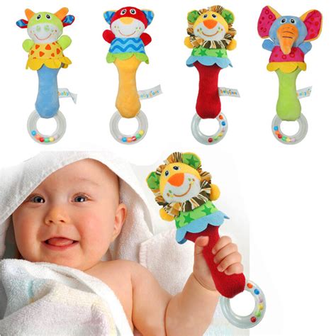As infants begin to learn, it's important 2. Infant Kids Baby Animal Handbells Rattles Bed Bells Toys ...