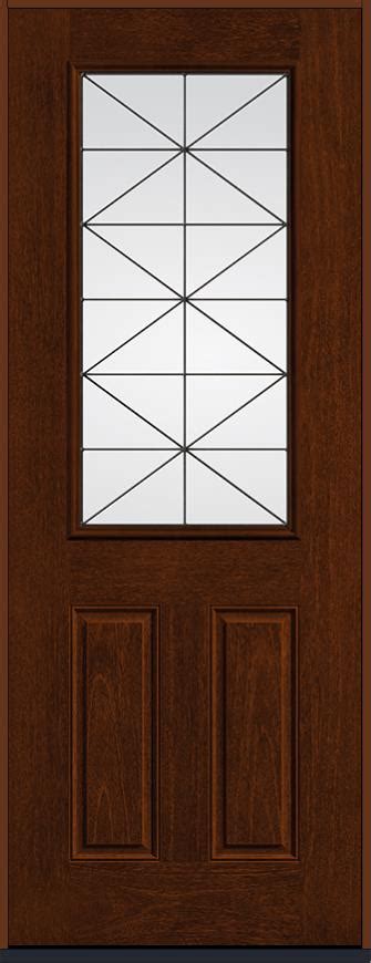 Three Panel Glass Carlton Doors