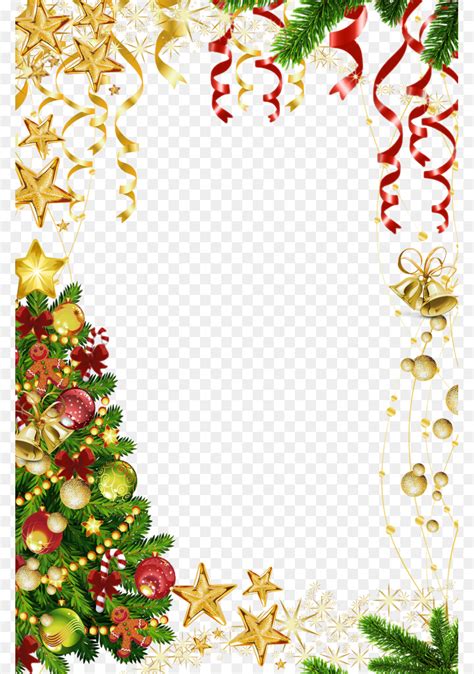 Free Christmas Photo Frames And Borders Png Clip Art Library 11520