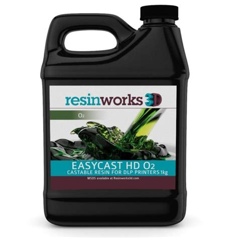 Ccw Easycast Hd O2 Castable Resin For Dlp And Lcd 3d Printers
