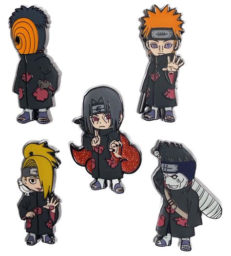 Naruto Shippuden Akatsuki Blind Box Enamel Pin Crunchyroll