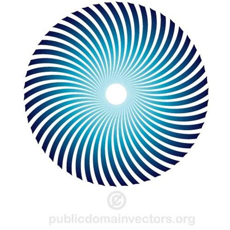 Abstract Round Vector Shape Public Domain Vectors