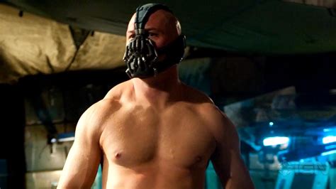 The bane as we see him in the movie differs greatly from the source material. After watching Warrior Tom Hardy is officially my fav ...