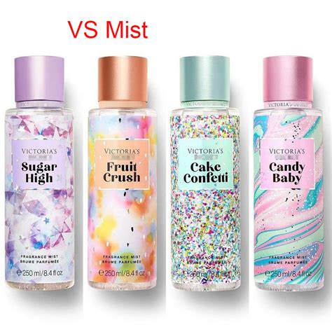 Victoria Candy Baby Secret Body Mist Dulce Pastel De Fix Confeti 250ml