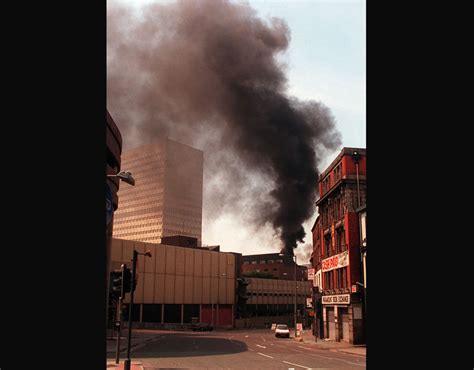 A meeting between two survivors of the 2017 manchester bomb attack makes for unmissable listening. 1996 Manchester bombing; A plume of smoke rises from the ...