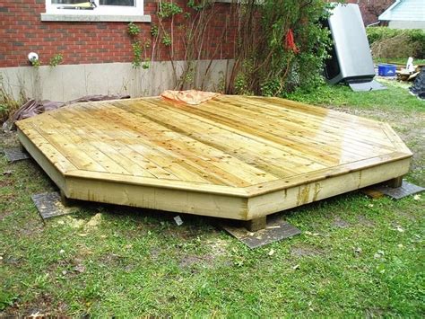 Diameter with a large 31 in. Octagonal Deck...around fire pit? | Outdoors | Pinterest ...