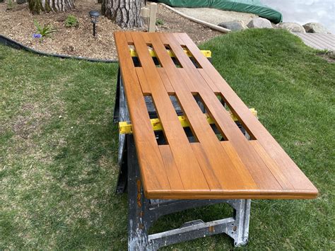 Teak Swim Platform for ski boat