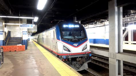 Amtrak Keystone Service Train No 648 To New York In Philadelphia`s