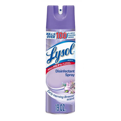 Lysol Disinfectant Spray Sanitizing And Antibacterial Spray For Disinfecting And Deodorizing